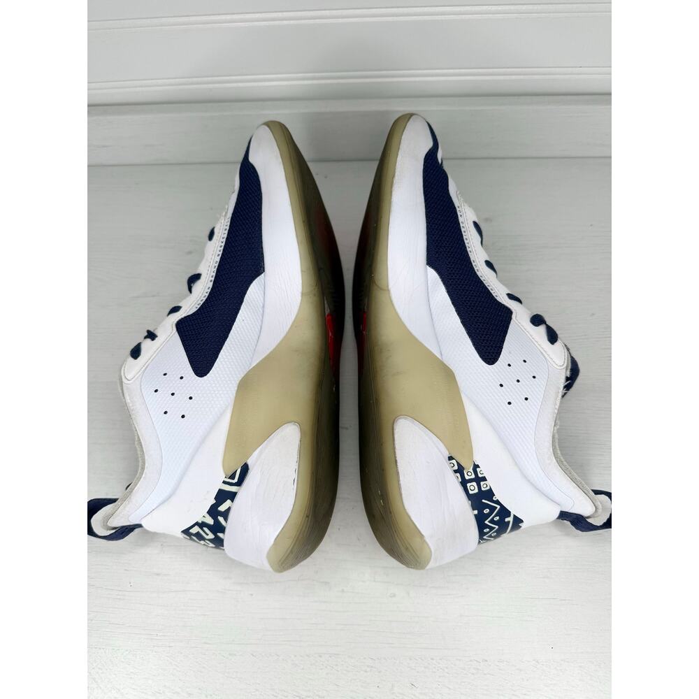 Jordan Luka 1 Quai 54 Men’s Size 10 White Navy Infrared FB1806-150 - Picture 5 of 7